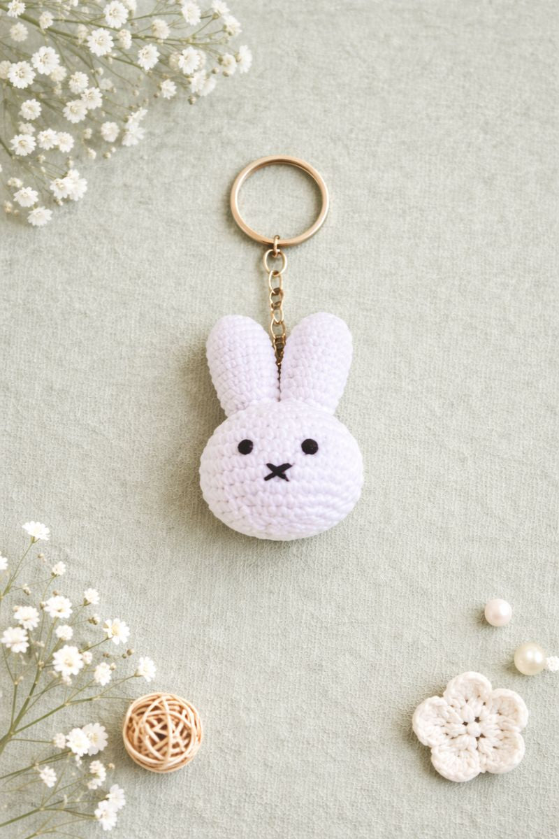 Single Keychain โ Bunny (B160)