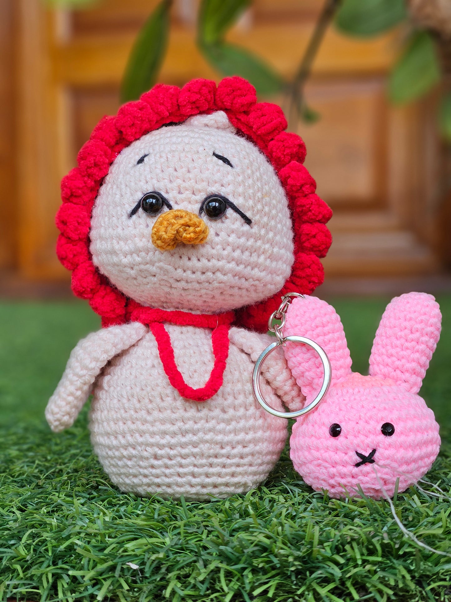 Premium Crochet Duck Hamper (with Free Matching Keychain)