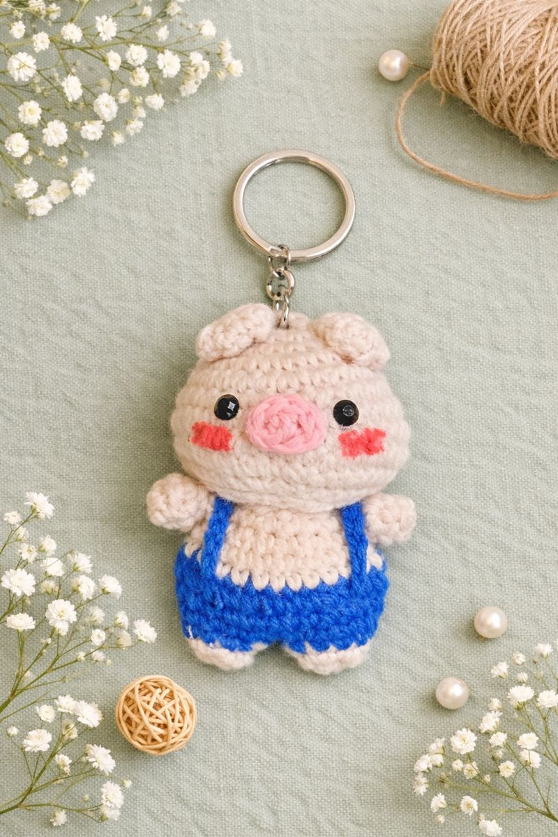 Single Keychain – Pig (P160)