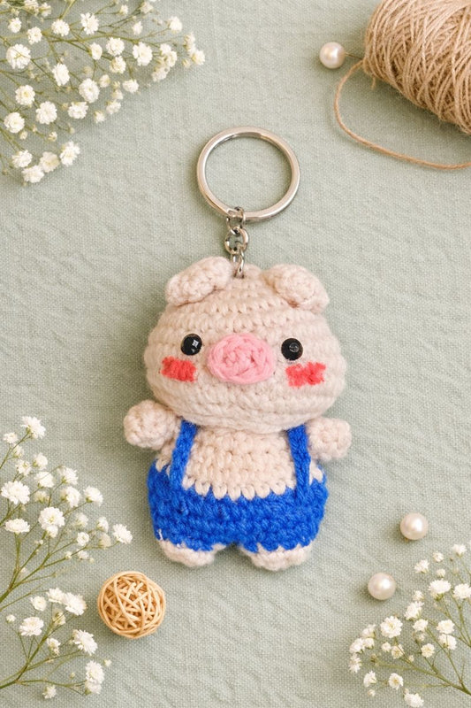 Single Keychain – Pig (P160)